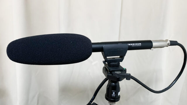 SENNHEISER MKE 600 ショットガンマイク-